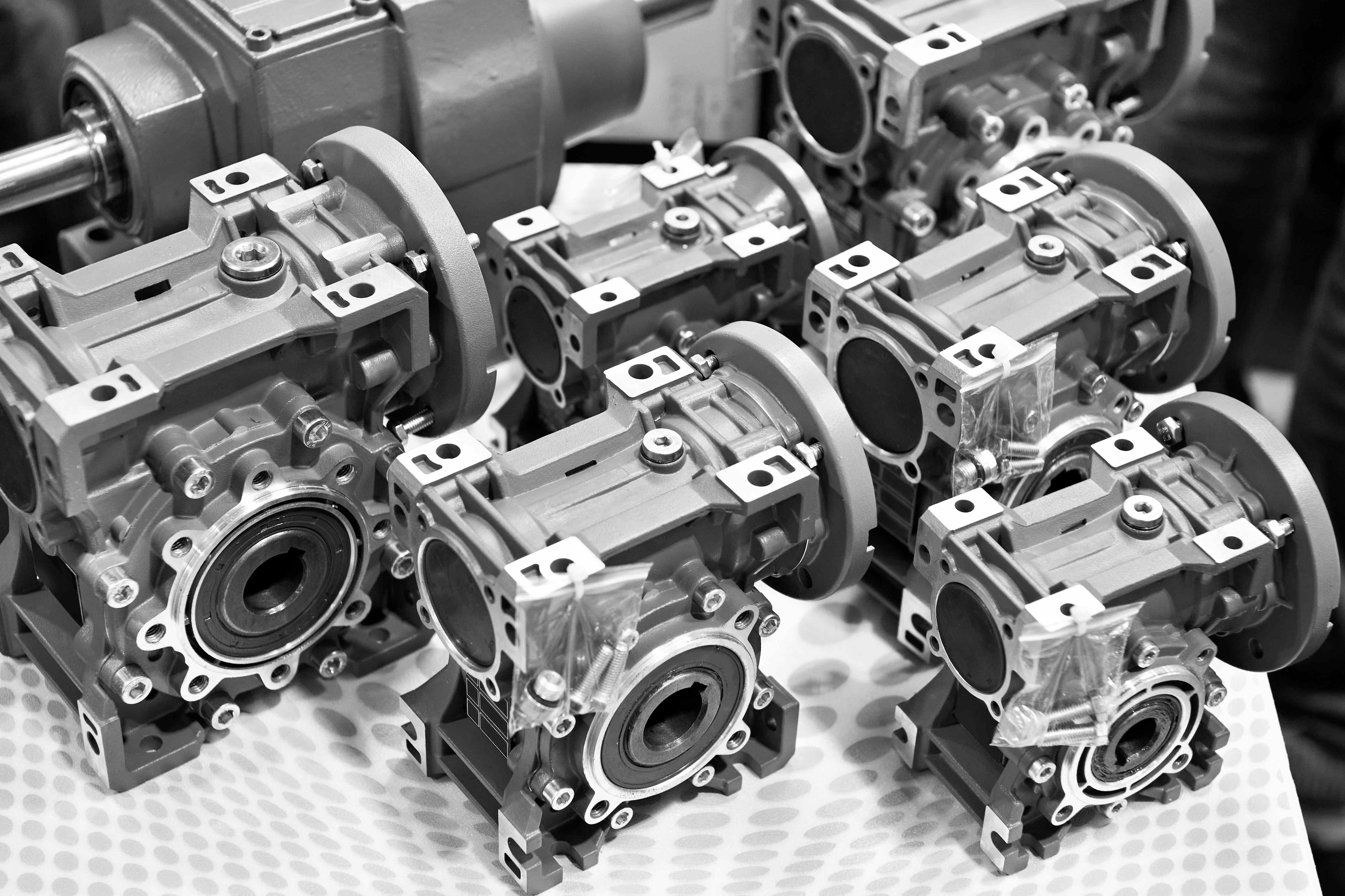 Industrial gearboxes and gear reducers
